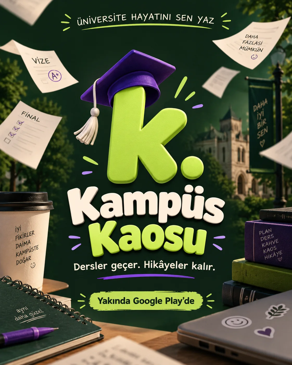 Kampüs Kaosu kapak görseli